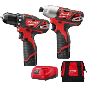 Milwaukee M12 Drill/Impact Kit